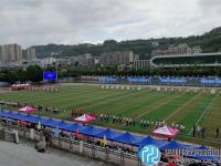 蜀城中学射箭队参加四川省第十三届运动会夺金摘银