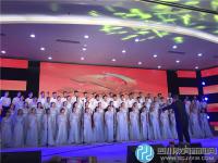 城厢中学参加青白江区歌咏比赛获第一名